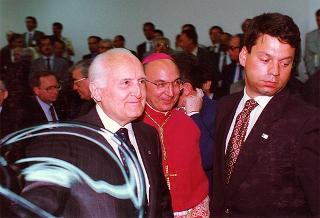 Cassino: intervento del Presidente della Repubblica all'inaugurazione della Mostra "Virgilio e il Chiostro", allestita presso l'Abbazia di Montecassino, e all'inaugurazione della Facoltà di Ingegneria dell'Università degli studi