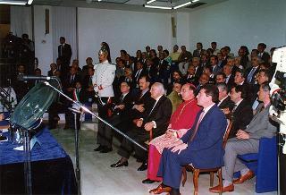 Cassino: intervento del Presidente della Repubblica all'inaugurazione della Mostra "Virgilio e il Chiostro", allestita presso l'Abbazia di Montecassino, e all'inaugurazione della Facoltà di Ingegneria dell'Università degli studi