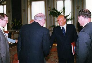 Egov Stroev, presidente del Consiglio della Federazione dell'Assemblea Federale della Russia
