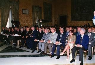 Roma, Camera dei Deputati: intervento del Presidente della Repubblica alla cerimonia di presentazione della Relazione finale del primo sessennio della Commissione di garanzia per l'attuazione della legge sullo sciopero nei servizi pubblici essenziali