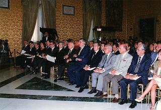 Roma, Camera dei Deputati: intervento del Presidente della Repubblica alla cerimonia di presentazione della Relazione finale del primo sessennio della Commissione di garanzia per l'attuazione della legge sullo sciopero nei servizi pubblici essenziali