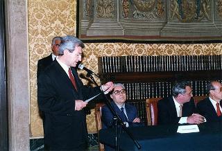 Roma, Camera dei Deputati: intervento del Presidente della Repubblica alla cerimonia di presentazione della Relazione finale del primo sessennio della Commissione di garanzia per l'attuazione della legge sullo sciopero nei servizi pubblici essenziali