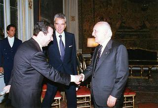Esponenti della SPES, per la presentazione delle attività del sodalizio ai presidenti delle Regioni
