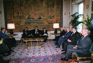 Esponenti della SPES, per la presentazione delle attività del sodalizio ai presidenti delle Regioni