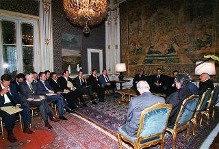 Esponenti della SPES, per la presentazione delle attività del sodalizio ai presidenti delle Regioni