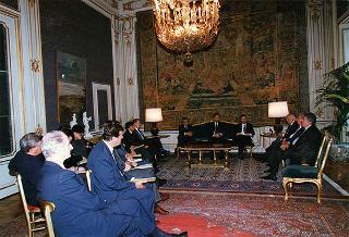 Esponenti della SPES, per la presentazione delle attività del sodalizio ai presidenti delle Regioni