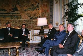 Esponenti della SPES, per la presentazione delle attività del sodalizio ai presidenti delle Regioni