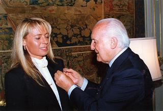 Andrea Costa e Walter Lugli, rispettivamente presidente e amministratore delegato della Contship Italia, con Roberta Falqui, amministratore delegato del Medcenter Container Terminal di Gioia Tauro