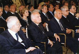 Roma, Palazzo Madama: intervento del Presidente della Repubblica al Senato della Repubblica per la commemorazione del sen. Giovanni Spadolini