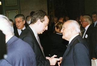 Roma, Palazzo Madama: intervento del Presidente della Repubblica al Senato della Repubblica per la commemorazione del sen. Giovanni Spadolini