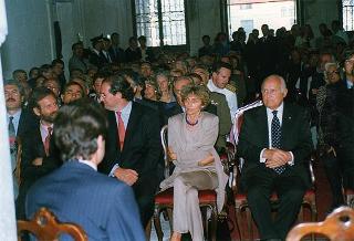 Venezia: intervento del Presidente della Repubblica all'inaugurazione della Mostra "Giambattista Tiepolo, 1696-1996" e successiva visita alla Mostra "L'immagine dello spirito. Icone dalle terre russe, Collezione Ambroveneto"