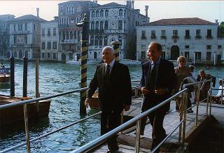 Venezia: intervento del Presidente della Repubblica all'inaugurazione della Mostra "Giambattista Tiepolo, 1696-1996" e successiva visita alla Mostra "L'immagine dello spirito. Icone dalle terre russe, Collezione Ambroveneto"