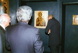 Venezia: intervento del Presidente della Repubblica all'inaugurazione della Mostra "Giambattista Tiepolo, 1696-1996" e successiva visita alla Mostra "L'immagine dello spirito. Icone dalle terre russe, Collezione Ambroveneto"