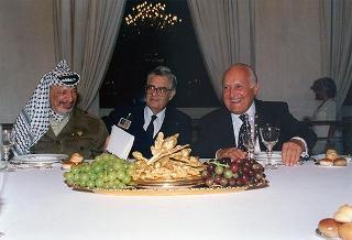 Incontro con il Presidente dell'Autorità Nazionale Palestinese Yasser Arafat