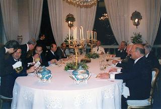 Incontro con il Presidente dell'Autorità Nazionale Palestinese Yasser Arafat