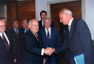 Roma, Università degli studi "La Sapienza": intervento del Presidente della Repubblica, con il Presidente della Repubblica di Ungheria, all'inaugurazione del IV Congresso internazionale di studi ungheresi sul tema "La civiltà ungherese e il Cristianesimo"