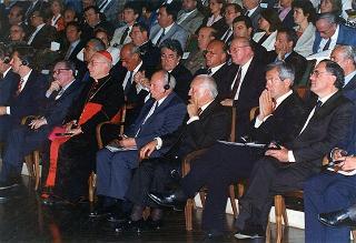 Roma, Università degli studi "La Sapienza": intervento del Presidente della Repubblica, con il Presidente della Repubblica di Ungheria, all'inaugurazione del IV Congresso internazionale di studi ungheresi sul tema "La civiltà ungherese e il Cristianesimo"
