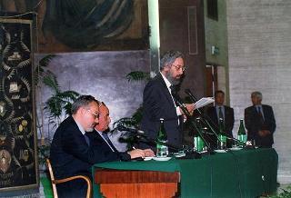 Roma, Università degli studi "La Sapienza": intervento del Presidente della Repubblica, con il Presidente della Repubblica di Ungheria, all'inaugurazione del IV Congresso internazionale di studi ungheresi sul tema "La civiltà ungherese e il Cristianesimo"
