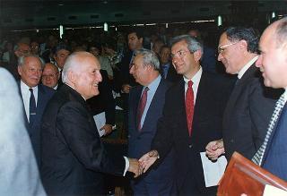 Roma, Università degli studi "La Sapienza": intervento del Presidente della Repubblica, con il Presidente della Repubblica di Ungheria, all'inaugurazione del IV Congresso internazionale di studi ungheresi sul tema "La civiltà ungherese e il Cristianesimo"