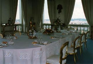 Incontro e colazione in onore del Presidente della Repubblica di Ungheria Arpad Goencz