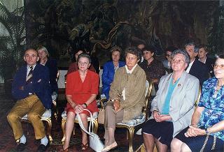 Delegazione di iscritti all'Università della terza età del Centro culturale Don Bernini di Borgomanero (NO) (in rappresentanza del Presidente della Repubblica è intervenuto l'on. Michele Zolla)