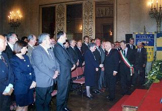 Parma: visita del Presidente della Repubblica alla città, in occasione della Conferenza finale sul tema &quot;L'accesso all'istruzione superiore in Europa&quot;
