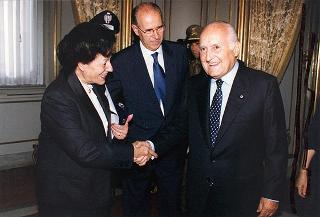 Delegazione dell'Associazione nazionale educatori benemeriti