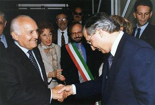 Roma, Palazzo delle Esposizioni: intervento all'inaugurazione della Mostra "Ultime generazioni"