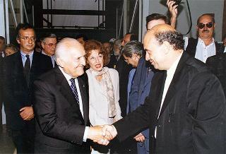Roma, Palazzo delle Esposizioni: intervento all'inaugurazione della Mostra "Ultime generazioni"