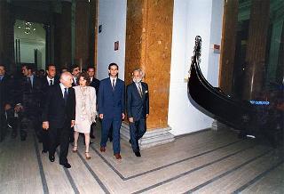 Roma, Palazzo delle Esposizioni: intervento all'inaugurazione della Mostra "Ultime generazioni"