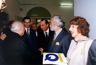 Roma, Palazzo delle Esposizioni: intervento all'inaugurazione della Mostra "Ultime generazioni"
