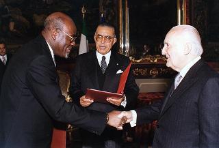 Marcel Ibinga Magwangu, nuovo ambasciatore della Repubblica Gabonese: presentazione lettere credenziali