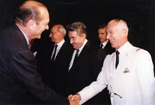 Napoli, Reggia di Capodimonte: pranzo in onore del Presidente della Repubblica Francese Jacques Chirac
