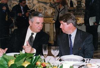 Napoli, Reggia di Capodimonte: pranzo in onore del Presidente della Repubblica Francese Jacques Chirac