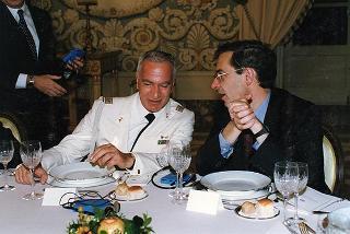 Napoli, Reggia di Capodimonte: pranzo in onore del Presidente della Repubblica Francese Jacques Chirac