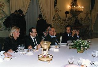 Napoli, Reggia di Capodimonte: pranzo in onore del Presidente della Repubblica Francese Jacques Chirac