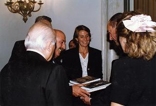 Napoli, Reggia di Capodimonte: pranzo in onore del Presidente della Repubblica Francese Jacques Chirac
