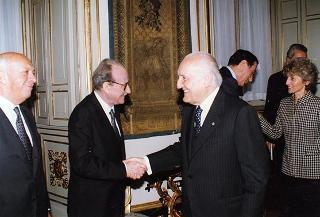 Visita di Stato in Italia del Presidente della Repubblica di Turchia e della signora Demirel