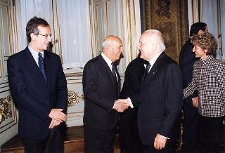Visita di Stato in Italia del Presidente della Repubblica di Turchia e della signora Demirel