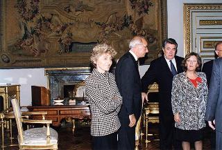 Visita di Stato in Italia del Presidente della Repubblica di Turchia e della signora Demirel