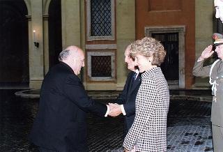 Visita di Stato in Italia del Presidente della Repubblica di Turchia e della signora Demirel