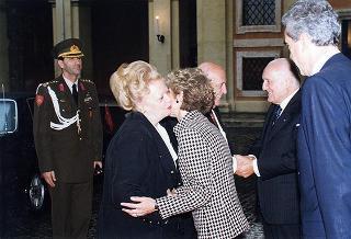 Visita di Stato in Italia del Presidente della Repubblica di Turchia e della signora Demirel