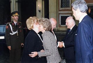 Visita di Stato in Italia del Presidente della Repubblica di Turchia e della signora Demirel