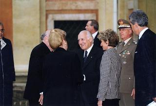 Visita di Stato in Italia del Presidente della Repubblica di Turchia e della signora Demirel