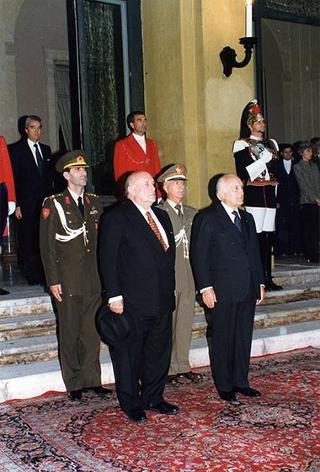 Visita di Stato in Italia del Presidente della Repubblica di Turchia e della signora Demirel