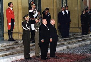 Visita di Stato in Italia del Presidente della Repubblica di Turchia e della signora Demirel