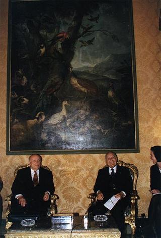 Visita di Stato in Italia del Presidente della Repubblica di Turchia e della signora Demirel