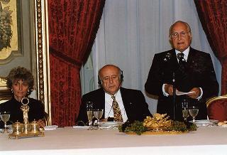 Visita di Stato in Italia del Presidente della Repubblica di Turchia e della signora Demirel