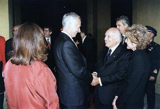 Visita di Stato in Italia del Presidente della Repubblica di Turchia e della signora Demirel