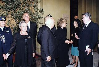 Visita di Stato in Italia del Presidente della Repubblica di Turchia e della signora Demirel